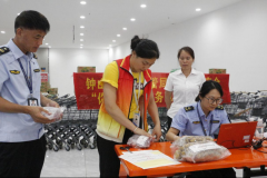 交由工做人员进行农药残留项目标快速